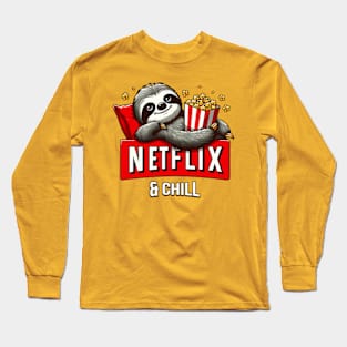 Netflix and Chill Long Sleeve T-Shirt